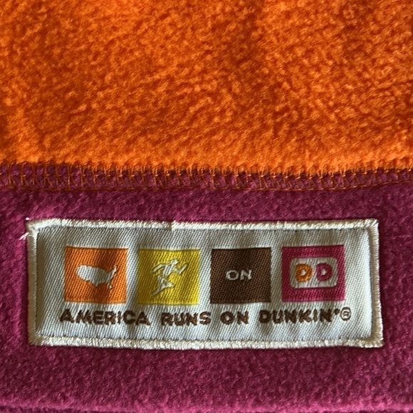 Unisex Dunkin’ Donuts Polar Fleece Winter Hat Beanie Adult One Size - Picture 5 of 6